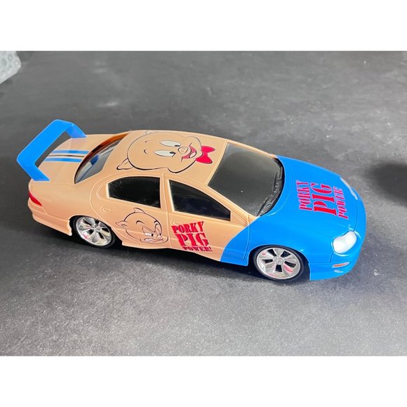 1/24 Porky Pig Power Chrysler Model Car Blue & Tan Graphics Vintage 2000 Super - Picture 3 of 9